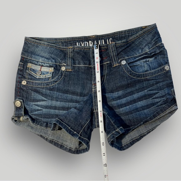 Hydraulic Denim Shorts - Picture 4 of 15